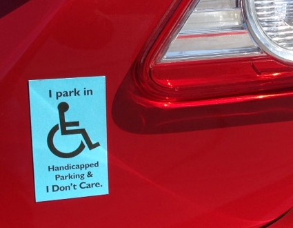 Handicapped Parking Revenge Magnets